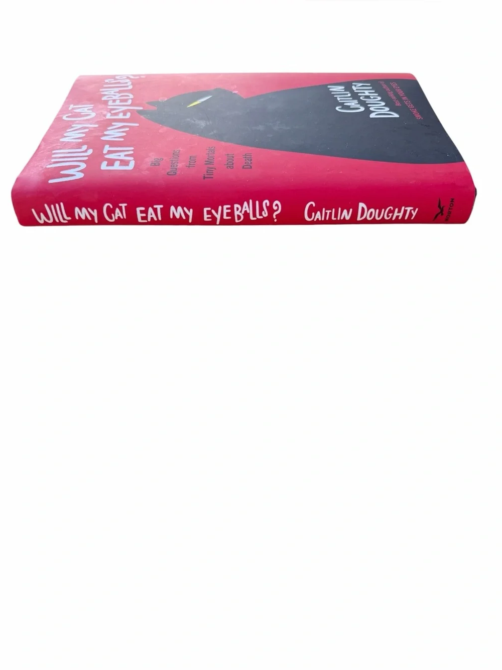 Book Hardcover Will My Cat Eat My Eyeballs by Mortician Caitlin Doughty